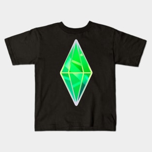 Green plumbob sims 4 Kids T-Shirt